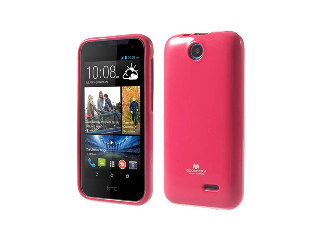 Чехол Mercury Goospery Jelly Case для HTC Desire 310 D310W (малиновый, гелевый)