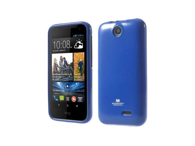 Чехол Mercury Goospery Jelly Case для HTC Desire 310 D310W (синий, гелевый)