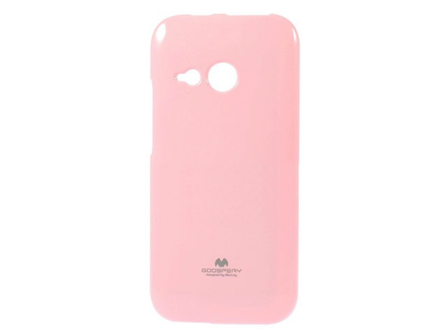 Чехол Mercury Goospery Jelly Case для HTC One mini 2 (HTC M8 mini) (розовый, гелевый)