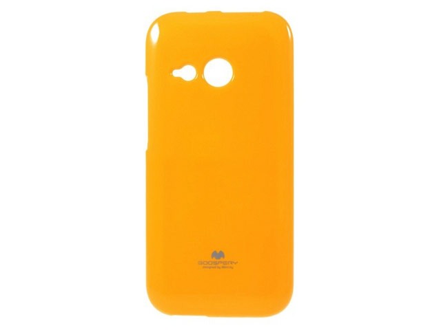 Чехол Mercury Goospery Jelly Case для HTC One mini 2 (HTC M8 mini) (оранжевый, гелевый)