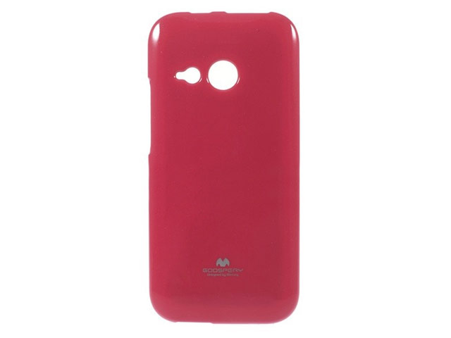 Чехол Mercury Goospery Jelly Case для HTC One mini 2 (HTC M8 mini) (малиновый, гелевый)