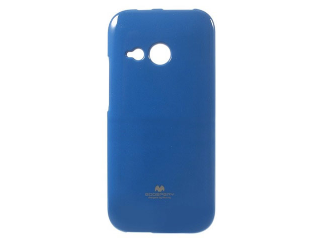 Чехол Mercury Goospery Jelly Case для HTC One mini 2 (HTC M8 mini) (синий, гелевый)