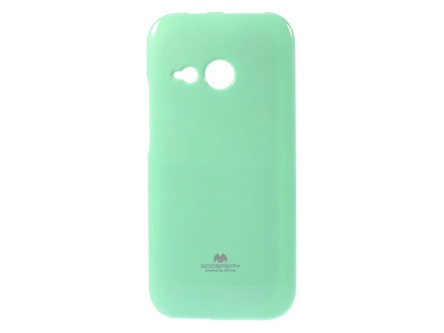 Чехол Mercury Goospery Jelly Case для HTC One mini 2 (HTC M8 mini) (бирюзовый, гелевый)