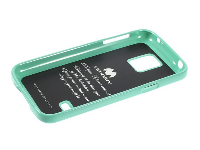 Чехол Mercury Goospery Jelly Case для Samsung Galaxy S5 mini SM-G800 (черный, гелевый)