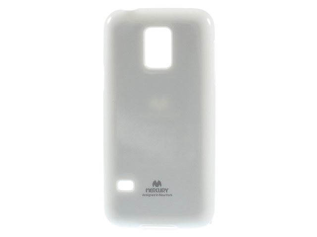 Чехол Mercury Goospery Jelly Case для Samsung Galaxy S5 mini SM-G800 (белый, гелевый)