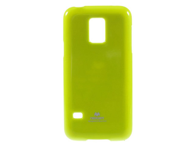 Чехол Mercury Goospery Jelly Case для Samsung Galaxy S5 mini SM-G800 (зеленый, гелевый)