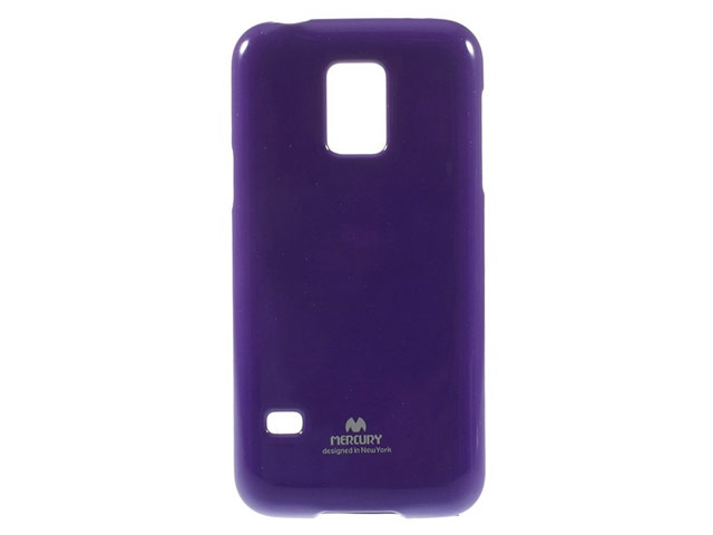 Чехол Mercury Goospery Jelly Case для Samsung Galaxy S5 mini SM-G800 (фиолетовый, гелевый)