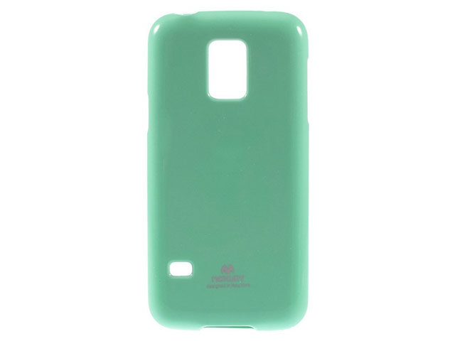 Чехол Mercury Goospery Jelly Case для Samsung Galaxy S5 mini SM-G800 (бирюзовый, гелевый)