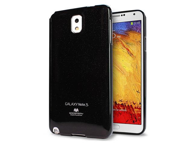 Чехол Mercury Goospery Jelly Case для Samsung Galaxy Note 3 N9000 (черный, гелевый)