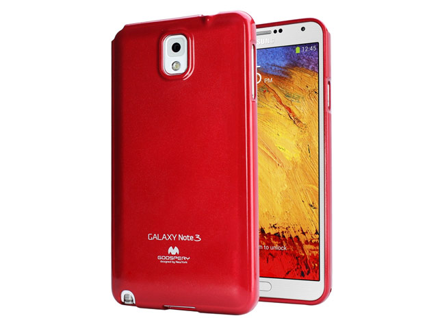 Чехол Mercury Goospery Jelly Case для Samsung Galaxy Note 3 N9000 (красный, гелевый)