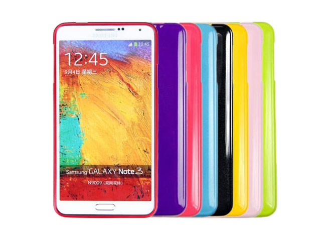 Чехол Mercury Goospery Jelly Case для Samsung Galaxy Note 3 N9000 (фиолетовый, гелевый)