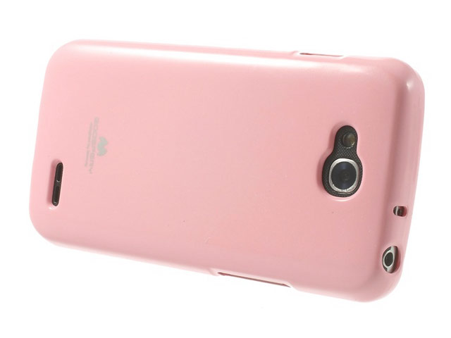 Чехол Mercury Goospery Jelly Case для LG L90 D410 (черный, гелевый)