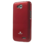 Чехол Mercury Goospery Jelly Case для LG L90 D410 (красный, гелевый)