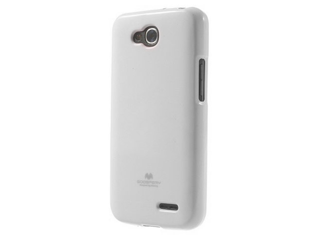 Чехол Mercury Goospery Jelly Case для LG L90 D410 (белый, гелевый)