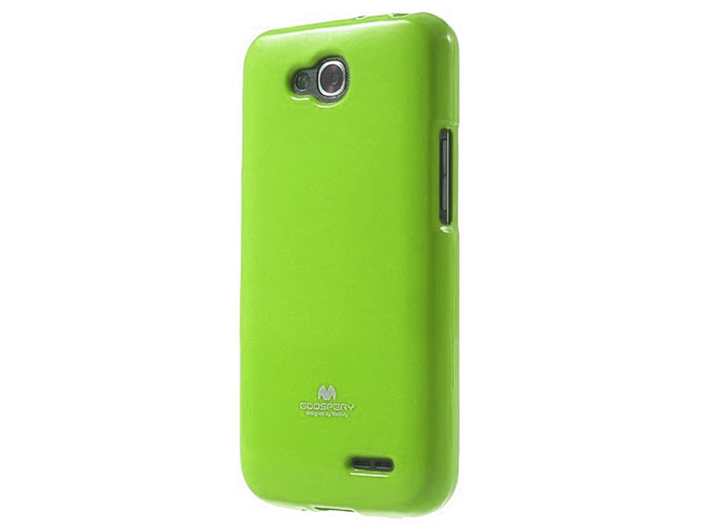 Чехол Mercury Goospery Jelly Case для LG L90 D410 (зеленый, гелевый)