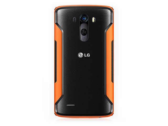 Чехол Nillkin Armor-Border series для LG G3 D850 (оранжевый, пластиковый)