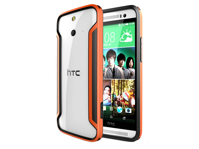 Чехол Nillkin Armor-Border series для HTC One E8 (оранжевый, пластиковый)