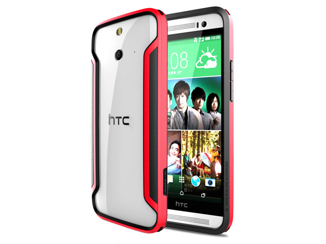 Чехол Nillkin Armor-Border series для HTC One E8 (красный, пластиковый)