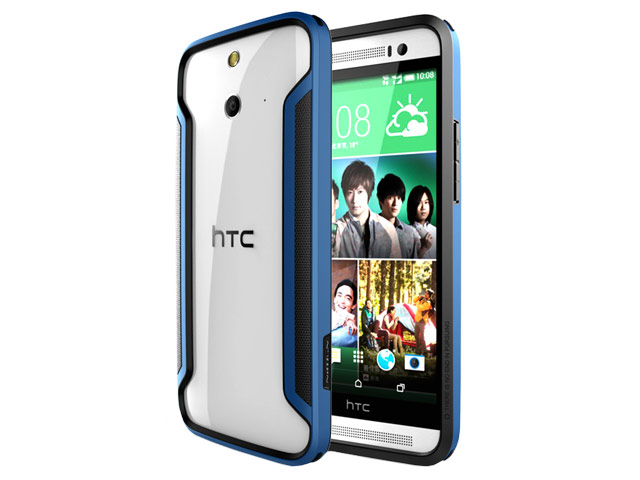 Чехол Nillkin Armor-Border series для HTC One E8 (синий, пластиковый)