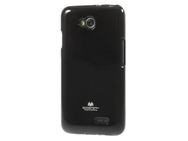 Чехол Mercury Goospery Jelly Case для LG L70 D325 (черный, гелевый)