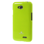 Чехол Mercury Goospery Jelly Case для LG L70 D325 (зеленый, гелевый)