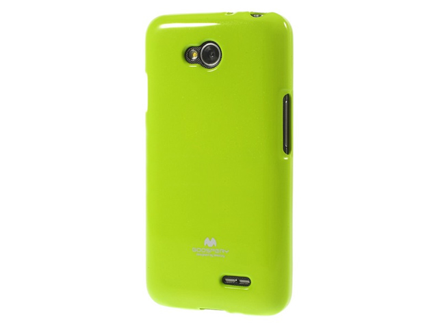 Чехол Mercury Goospery Jelly Case для LG L70 D325 (зеленый, гелевый)