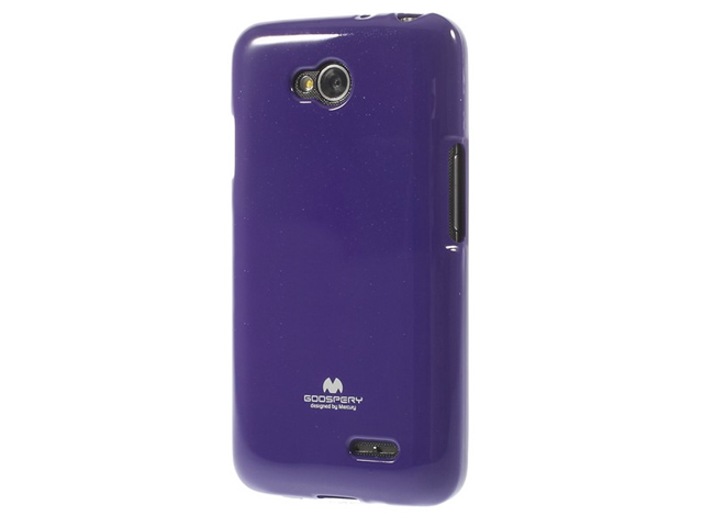 Чехол Mercury Goospery Jelly Case для LG L70 D325 (фиолетовый, гелевый)