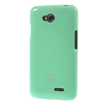 Чехол Mercury Goospery Jelly Case для LG L70 D325 (бирюзовый, гелевый)