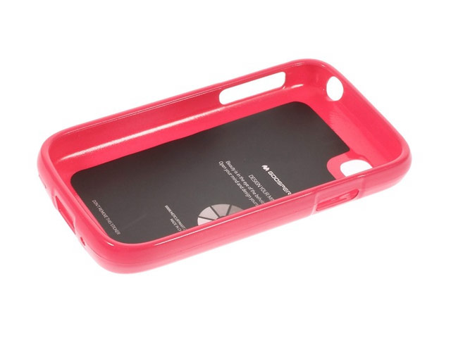 Чехол Mercury Goospery Jelly Case для LG L40 D160 (розовый, гелевый)