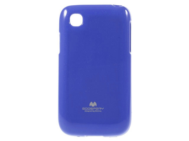 Чехол Mercury Goospery Jelly Case для LG L40 D160 (синий, гелевый)