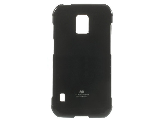 Чехол Mercury Goospery Jelly Case для Samsung Galaxy S5 Active SM-G870 (черный, гелевый)