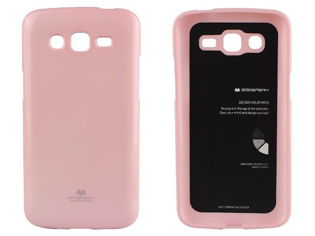 Чехол Mercury Goospery Jelly Case для Samsung Galaxy Grand 2 G7106 (розовый, гелевый)