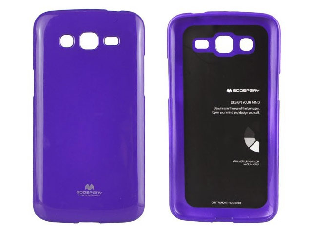 Чехол Mercury Goospery Jelly Case для Samsung Galaxy Grand 2 G7106 (фиолетовый, гелевый)