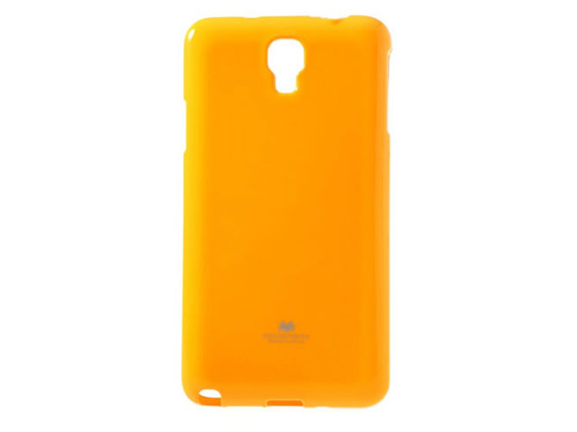 Чехол Mercury Goospery Jelly Case для Samsung Galaxy Note 3 Neo N7505 (оранжевый, гелевый)