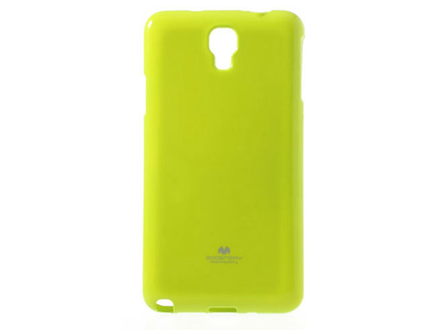 Чехол Mercury Goospery Jelly Case для Samsung Galaxy Note 3 Neo N7505 (зеленый, гелевый)