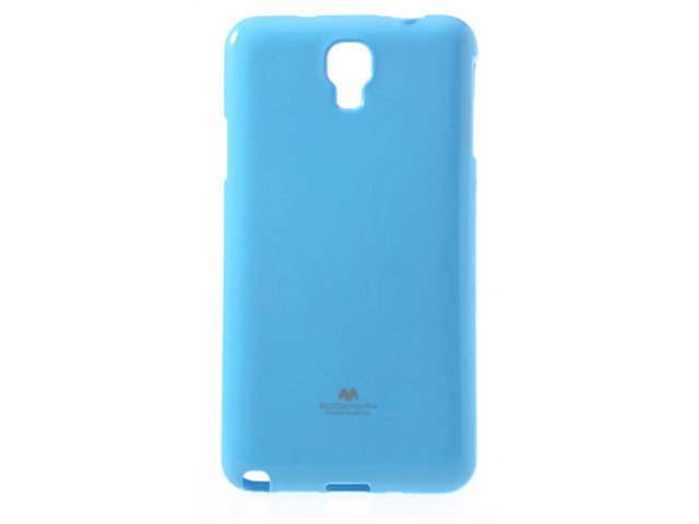 Чехол Mercury Goospery Jelly Case для Samsung Galaxy Note 3 Neo N7505 (голубой, гелевый)