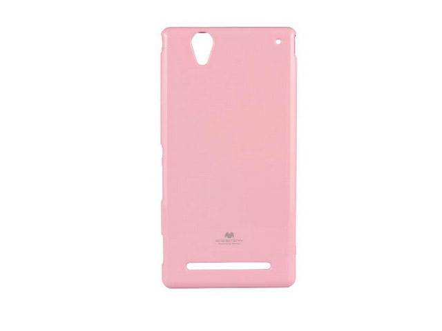 Чехол Mercury Goospery Jelly Case для Sony Xperia T2 Ultra XM50h (розовый, гелевый)