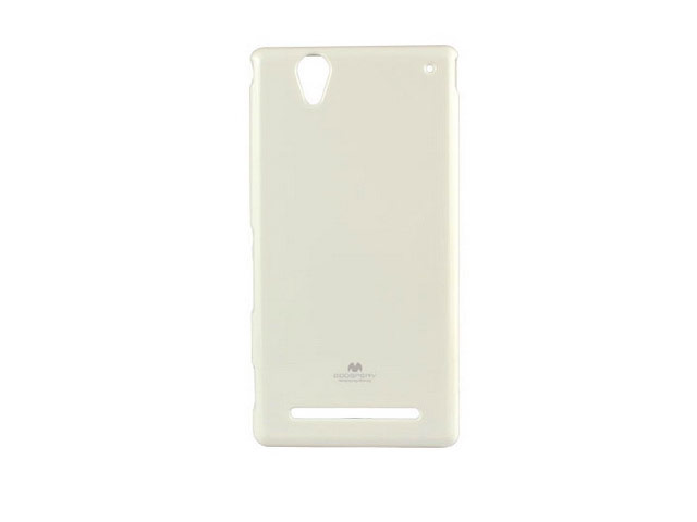 Чехол Mercury Goospery Jelly Case для Sony Xperia T2 Ultra XM50h (белый, гелевый)