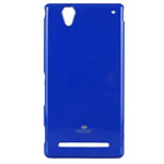 Чехол Mercury Goospery Jelly Case для Sony Xperia T2 Ultra XM50h (синий, гелевый)