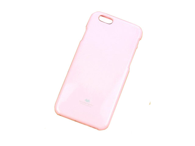 Чехол Mercury Goospery Jelly Case для Apple iPhone 6 (розовый, гелевый)