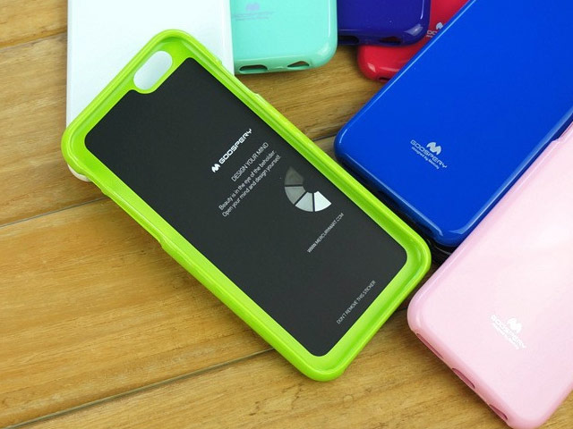 Чехол Mercury Goospery Jelly Case для Apple iPhone 6 (зеленый, гелевый)