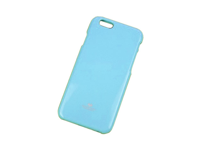 Чехол Mercury Goospery Jelly Case для Apple iPhone 6 (голубой, гелевый)