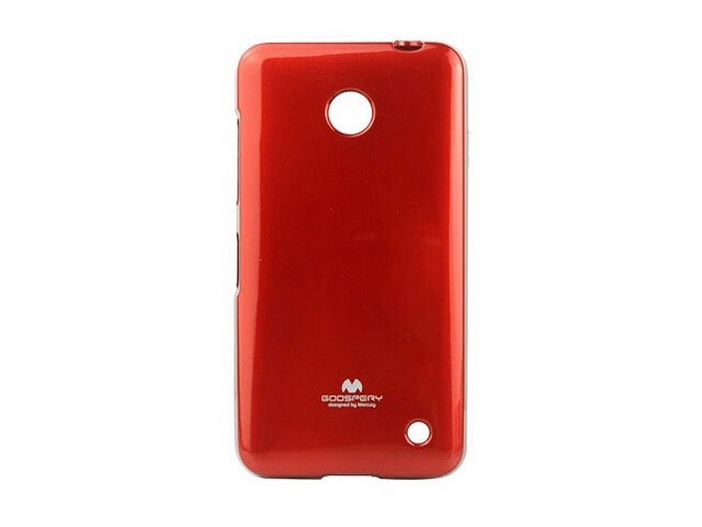 Чехол Mercury Goospery Jelly Case для Nokia Lumia 630 (красный, гелевый)