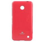 Чехол Mercury Goospery Jelly Case для Nokia Lumia 630 (малиновый, гелевый)