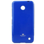 Чехол Mercury Goospery Jelly Case для Nokia Lumia 630 (синий, гелевый)