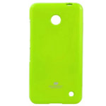 Чехол Mercury Goospery Jelly Case для Nokia Lumia 630 (зеленый, гелевый)