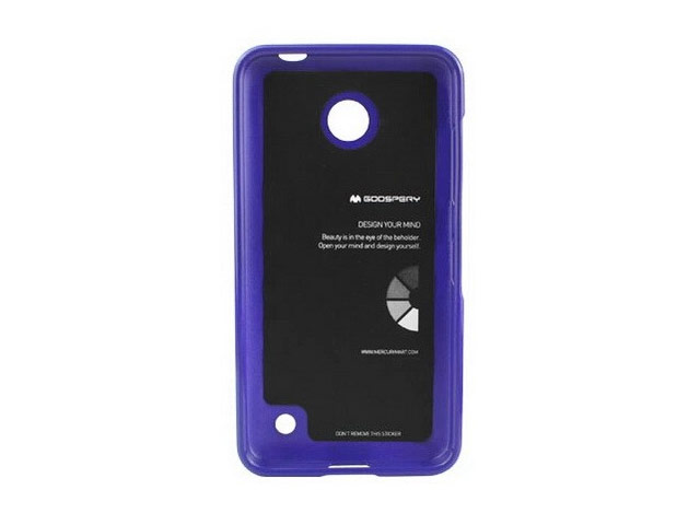 Чехол Mercury Goospery Jelly Case для Nokia Lumia 630 (фиолетовый, гелевый)