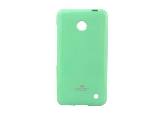 Чехол Mercury Goospery Jelly Case для Nokia Lumia 630 (бирюзовый, гелевый)