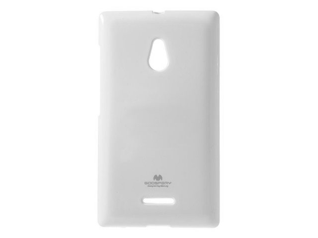 Чехол Mercury Goospery Jelly Case для Nokia XL (белый, гелевый)
