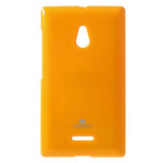 Чехол Mercury Goospery Jelly Case для Nokia XL (оранжевый, гелевый)